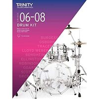 Trinity Drum Kit Gr 6-8 Exam Pieces 2020-2023 Book