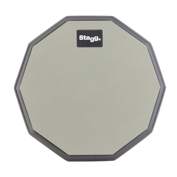 Stagg 8" Desktop Practice Pad - Ten-Sided Shape