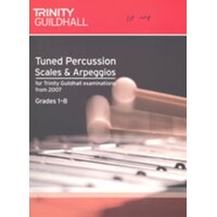 Trinity Tuned Percussion Scales & Arpeggios Gr1-8 Book