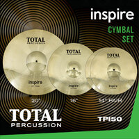 TOTAL PERCUSSION INSPIRE CYMBAL PACK 14-16-20