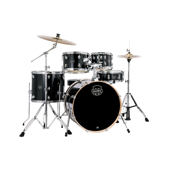 Mapex Venus 22" 5-Piece Drum Kit - Black Galaxy Sparkle