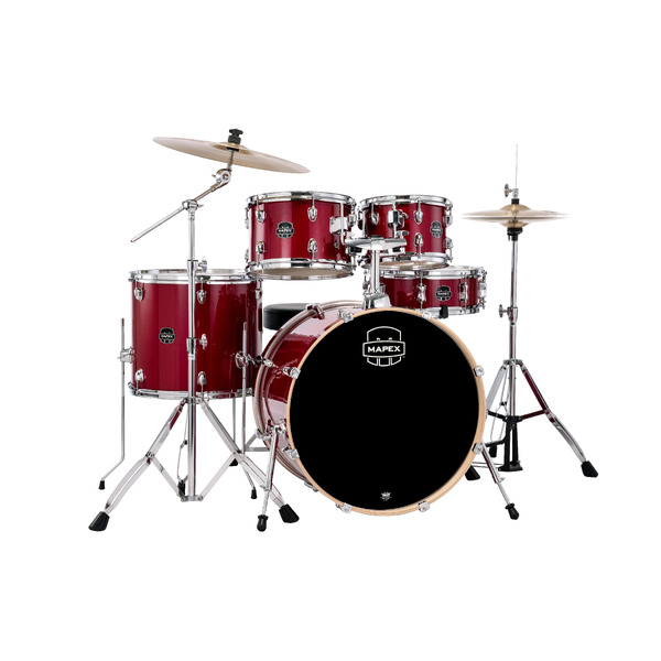 Mapex Venus 22" 5-Piece Drum Kit - Crimson Red Sparkle