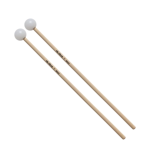 Vic Firth Articulate Series Xylo/Glock - 1 1/8" Poly weighted, Round mallets
