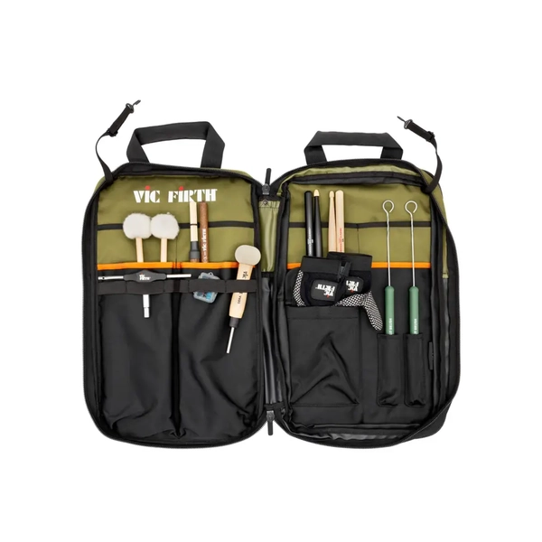 Vic Firth Professional Stick Bag - Green/Black
