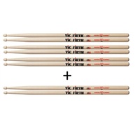VIC FIRTH 5A PROMO PACK BUY 3 PAIR GET 1 FREE