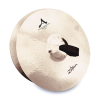 Zildjian 16 Inch Medium Light Concert Crash Cymbals Pair