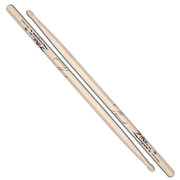 Zildjian 5A Wood Tip Hickory Drumsticks