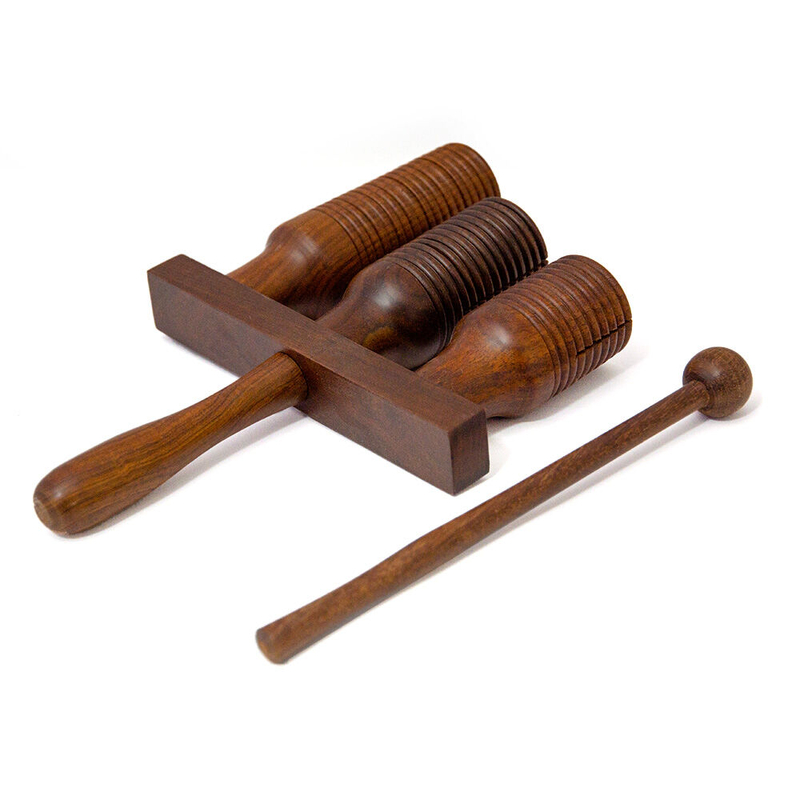 Guiro / Tone Block Triple - Rosewood