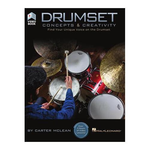 Drumset Concepts & Creativity Book/OLV by Carter Mclean