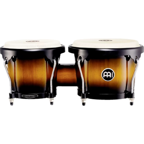 Bongo: Headliner, Wood, 6 3/4" & 8", Vntg Sunburst