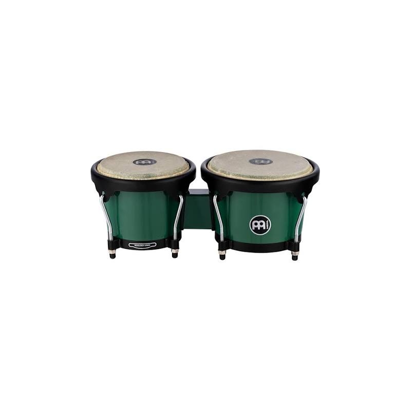 Meinl Bongos Journey, ABS, 6 1/2" & 7 1/2", Forest Green