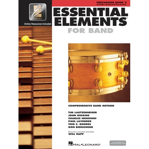 Essential Elements for Band - Percussion Book 2