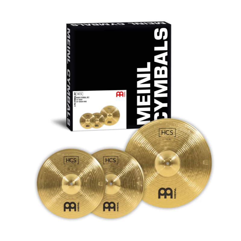 Cymbal Pack: HCS, 14" Hi-Hats, 18" Crash-Ride