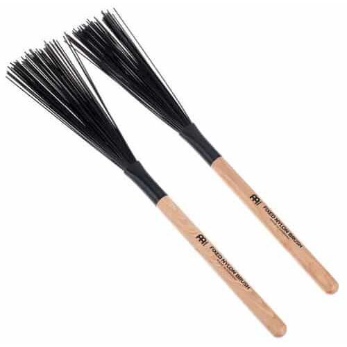 Meinl Brushes: Wood Handle, Fixed Nylon