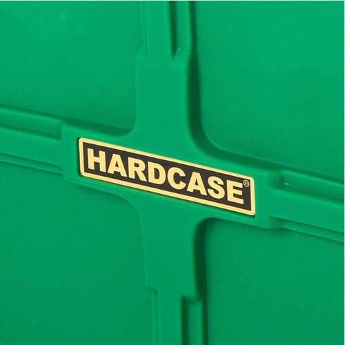 Hardcase Drum Case Set Rock Fusion Kit Lined - Dark Green 