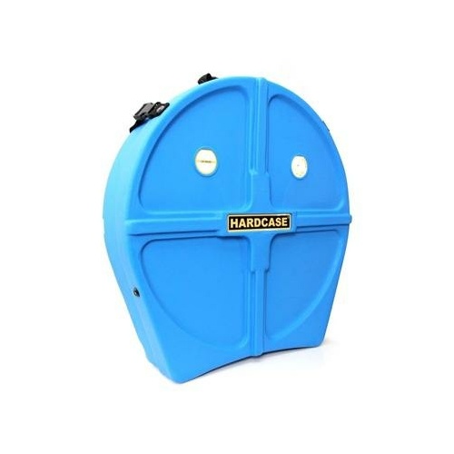 Hardcase 24 Inch Cymbal Case (Holds 12) w/Wheels [Light Blue]