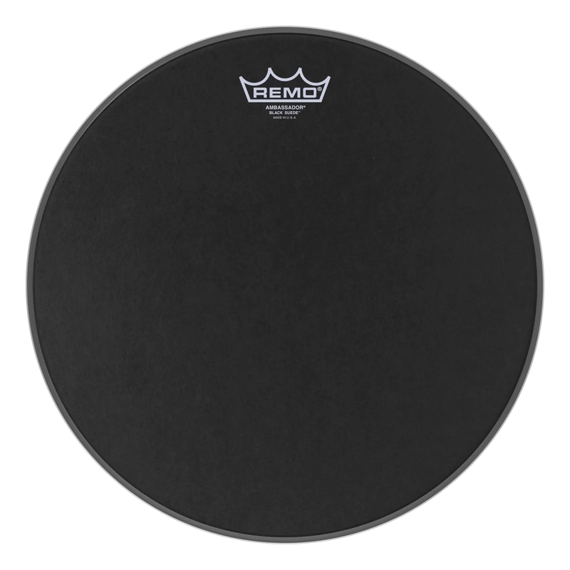Remo Ambassador Suede 14" Black Suede Drum Head