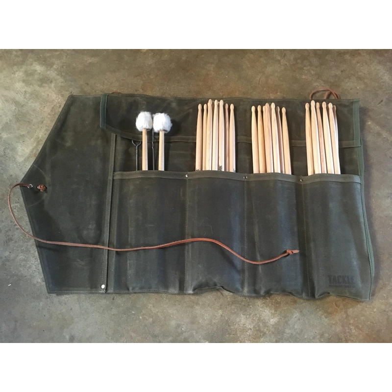 Tackle  Roll-Up Stick Bag - Black