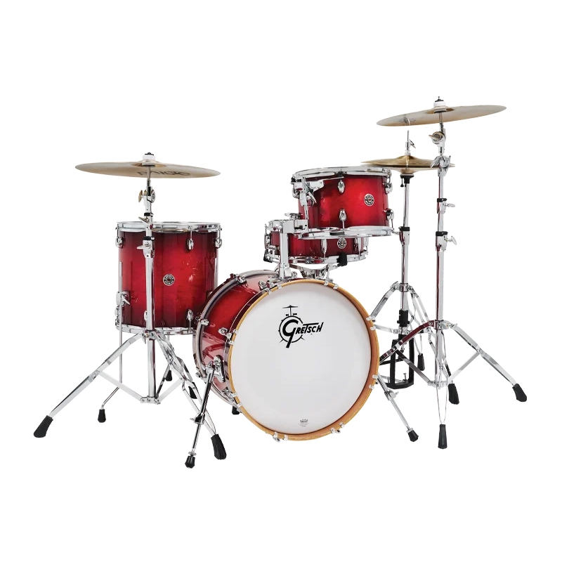 Gretsch Catalina Club 18" Kit w/G2 Hardware Pack - Gloss Crimson Burst
