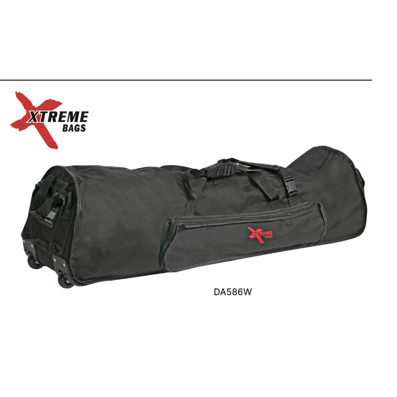 Just Percussion Branded 48" Hardware Bag w/ Wheels