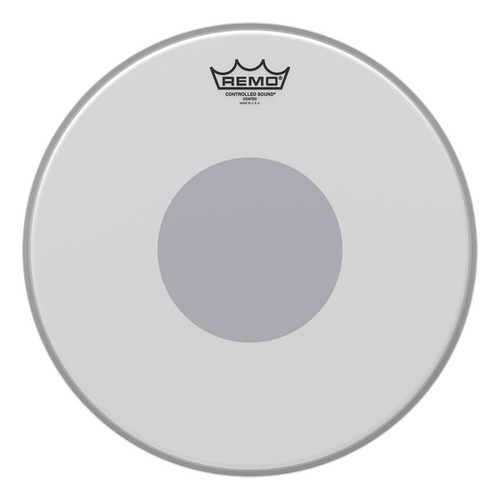 Remo Controlled Sound 10" Coated w/ Black Dot Top Drum Head