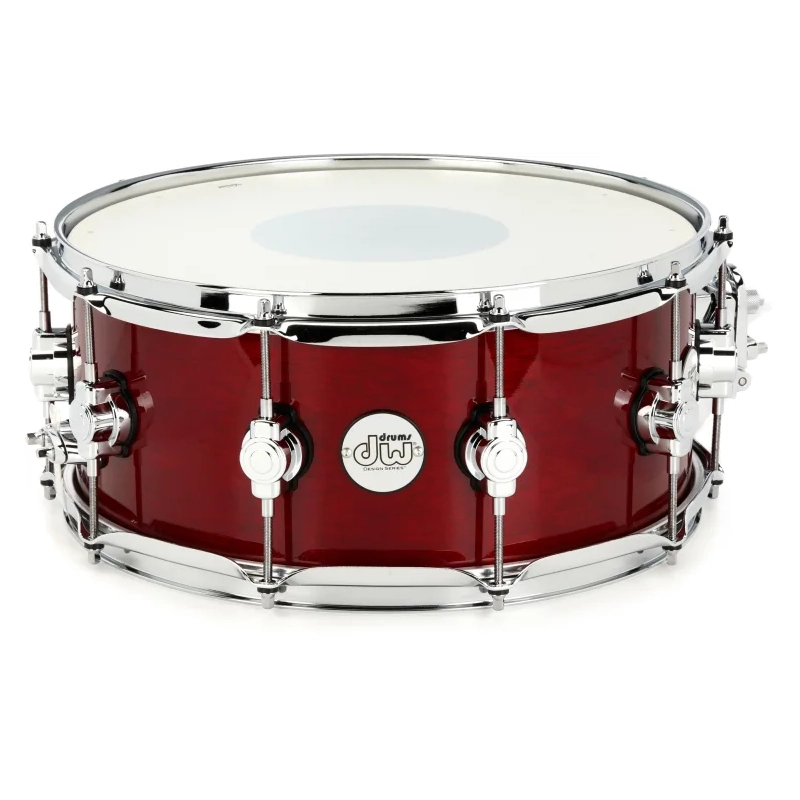 DW Design Series Snare Drum 14x6 - Cherry Stain