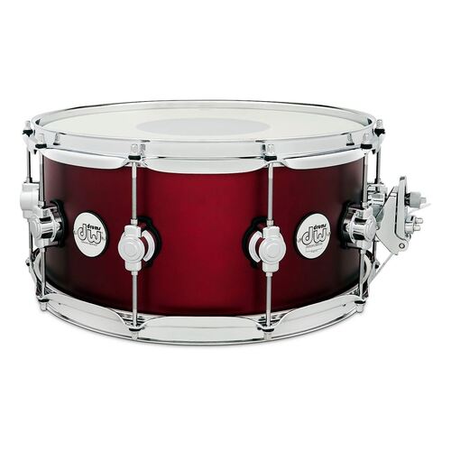DW Design 14 x 6.5 Maple Snare - [Crimson Red]