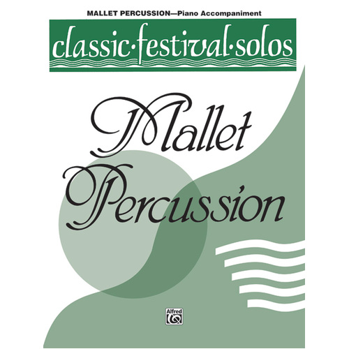 Alfred Classic Festival Solos Bk 1 Mallets w/Pno Accomp
