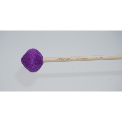 Vibrawell Etude Hard Vibe/Marimba Mallets - Purple