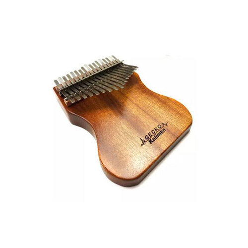 Samba Gecko 17-note Mahogany Solid Body Kalimba