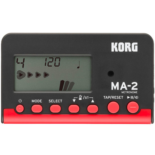 Korg MA-2 Digital Metronome Red