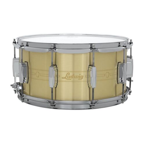 LUDWIG HEIRLOOM LASER ETCHED BRASS 7X14 SNARE