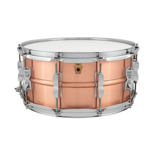 Ludwig Acrolite 14 x 6.5 Brushed Copper Snare Drum