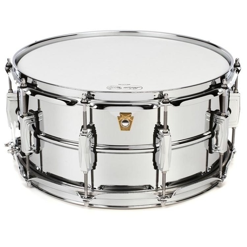 Ludwig Supraphonic 14 x 6.5 Chrome Smooth Shell Snare Drum