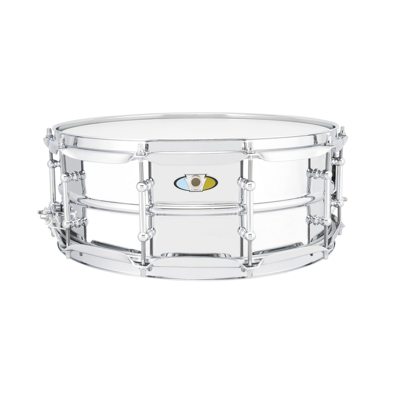 Ludwig Supralite 14 x 5.5 Steel Snare Drum