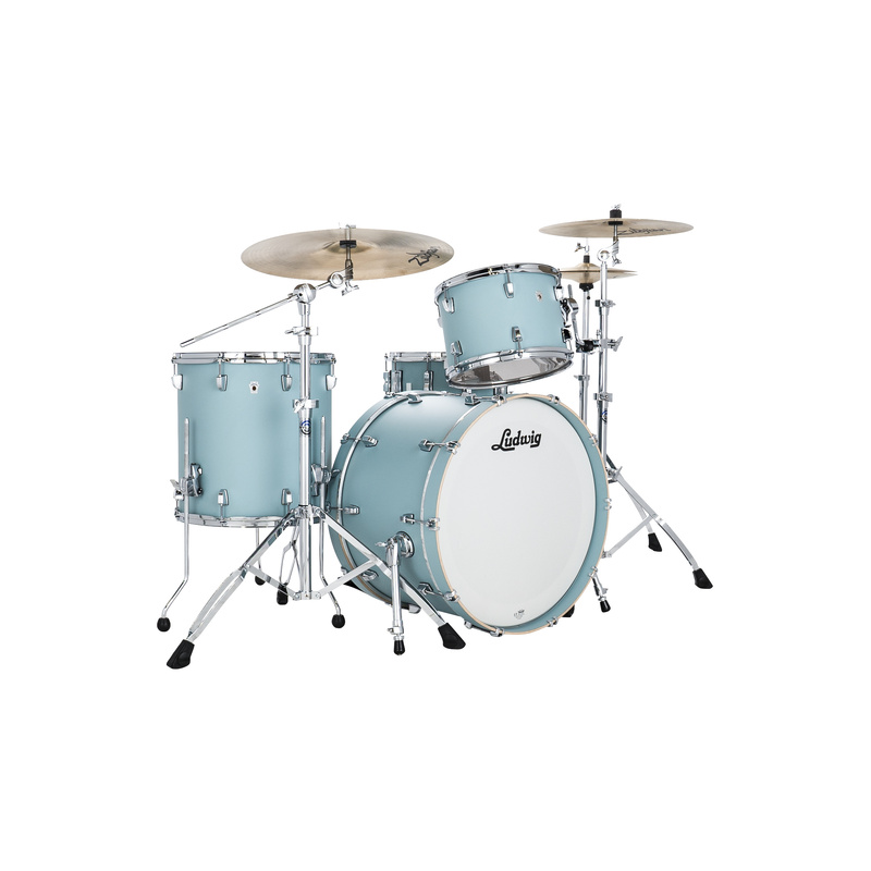 Ludwig Neusonic 3 Piece Outfit 22" Shell Pack - Skyline Blue