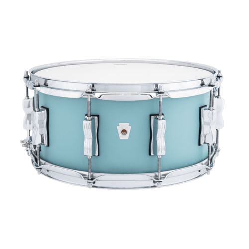 Ludwig Neusonic Cherry/Maple 14 x 6.5 Snare Drum - Skyline Blue