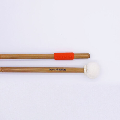 insound Leather Line Green Timpani Mallets (Soft)