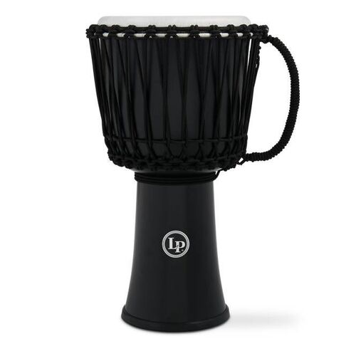 LP WORLD 10 IN ROPE CIRC DJEMBE BLACK