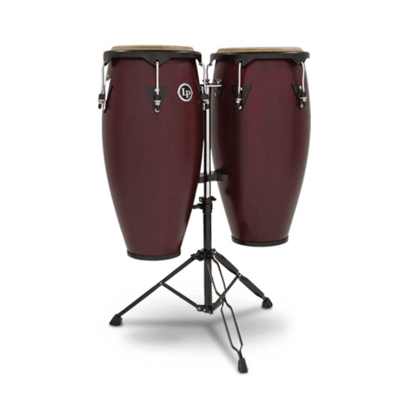 CITY 10-11 SET OAK DW BLACK W/DBL STAND