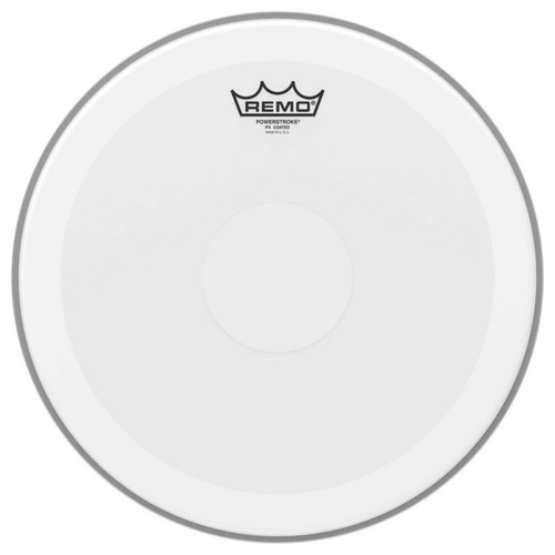 Remo Powerstroke 4 14" Coated Drum Head w/ Clear Dot
