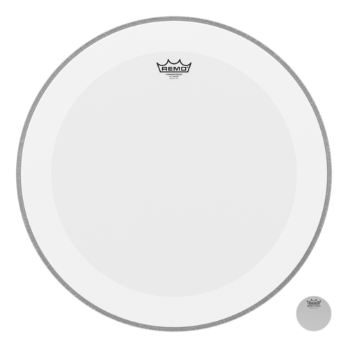 Remo Powerstroke 4 20" Coated Bass Drum Head Top Dot