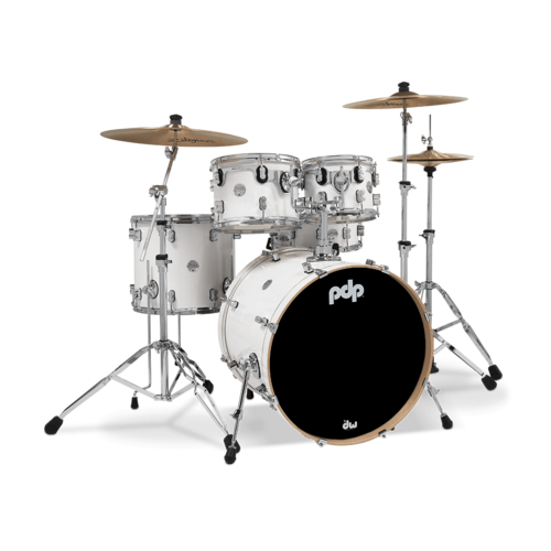 PDP Concept Maple 22" 5 Piece Kit [Pearlescent White Lacquer]