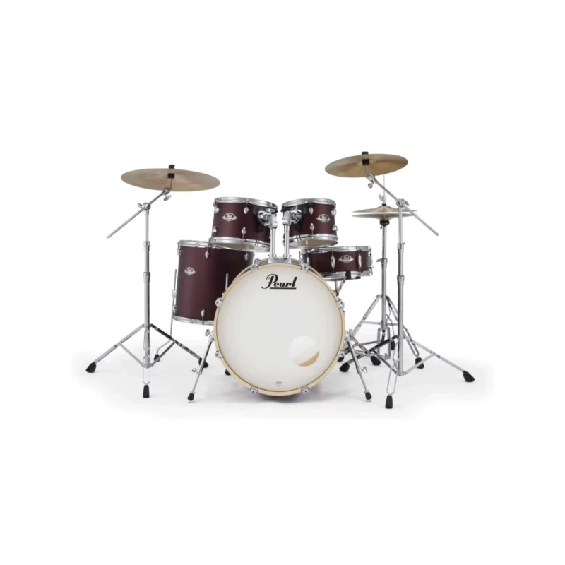 Pearl Export EXX 20" 5-Piece Fusion Plus Kit w/hardware - Satin Scarlet