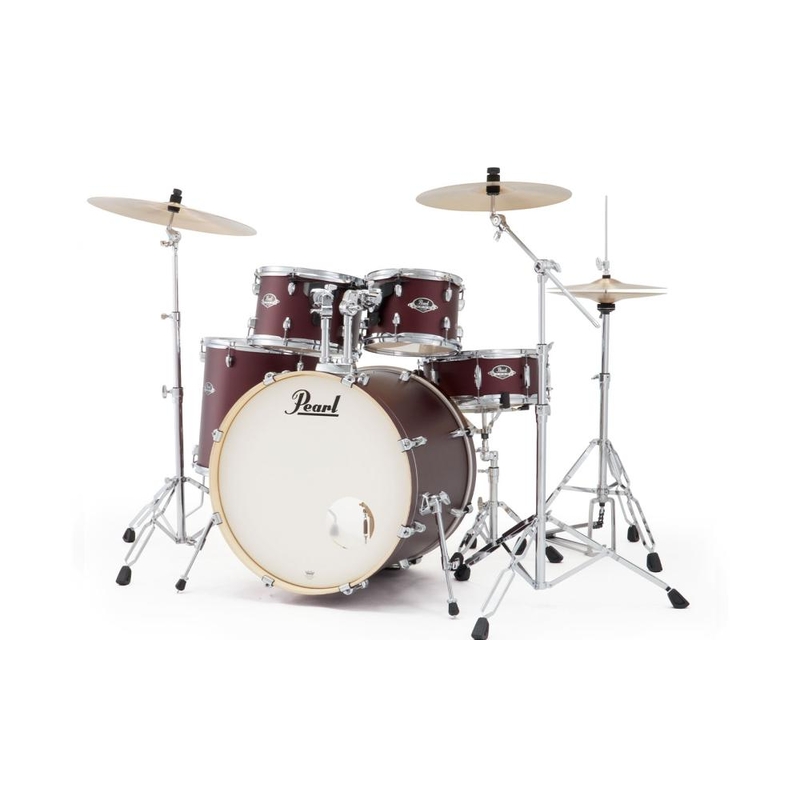 Pearl Export EXX 22" 5-Piece Fusion Plus Kit - Satin Scarlet