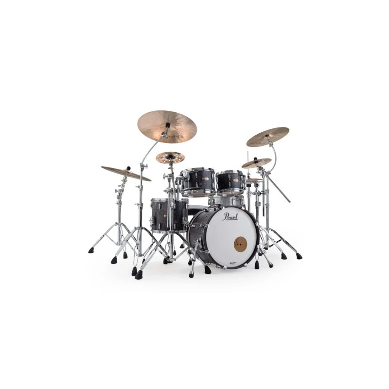 Pearl Masters Maple Gum 22" 4 Piece Shell Pack - Satin Charred Oak