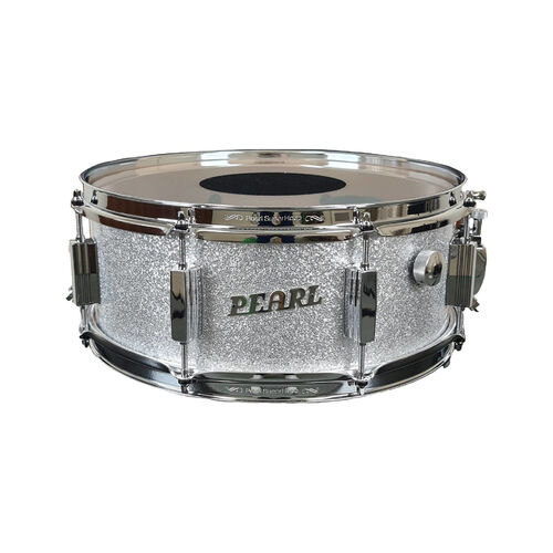 Pearl President Series Snare Drum 14 X 5.5 - Silver Sparkle