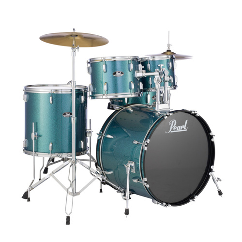Pearl Roadshow 20" 5-Piece Fusion Drum Kit - Aqua Blue Glitter