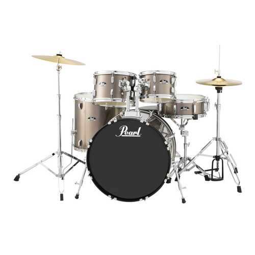 RS 22" 5-PCS FUSION PLUS DRUM KIT w/HARDWARE AND CYMBALS  BRONZE METALLIC