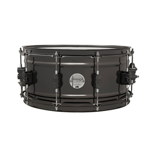 PDP Concept Series 14 x 6.5 Black Nickel Over Brass Snare Drum